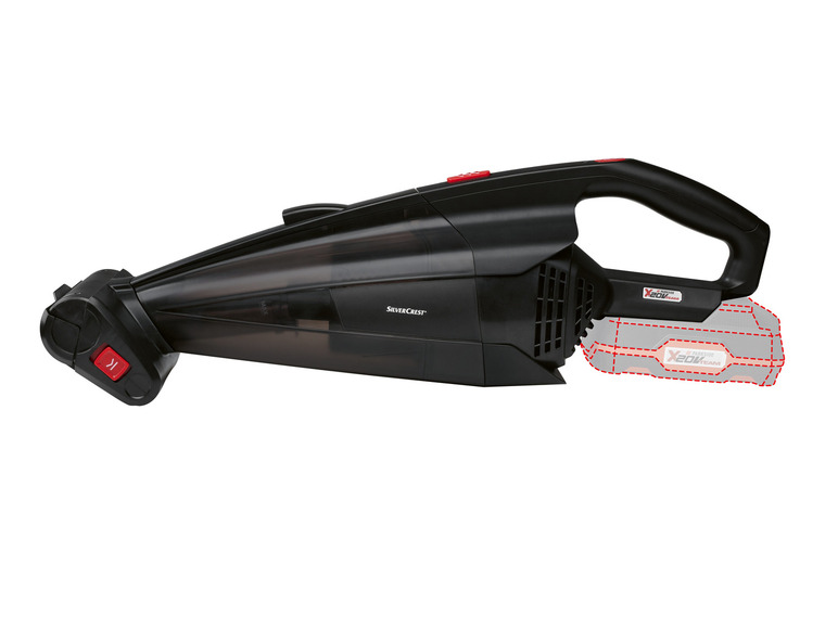Aller en mode plein écran : Aspirateur à main sans fil SHSA 20-Li A1, 20 V - Image 4