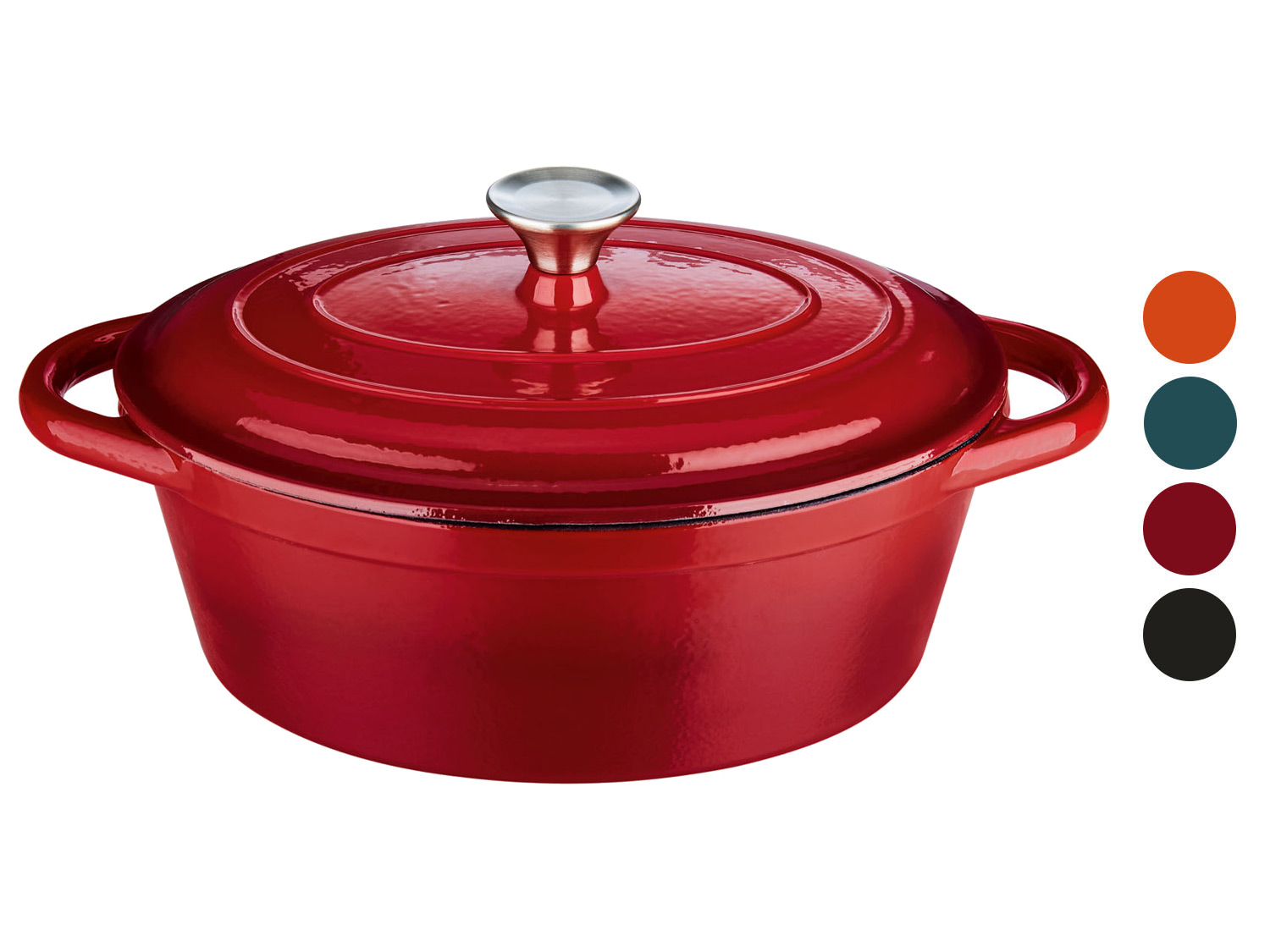 ERNESTO® Cocotte en fonte, 4 L