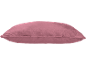 Coussin décoratif rose en velours