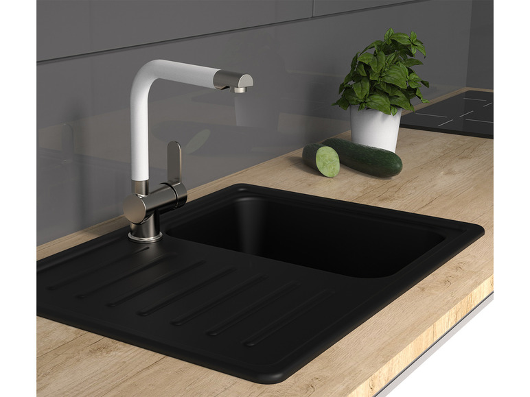 Aller en mode plein écran : Schütte Mitigeur robinet de cuisine RIO, avec bec rétractable - Image 23