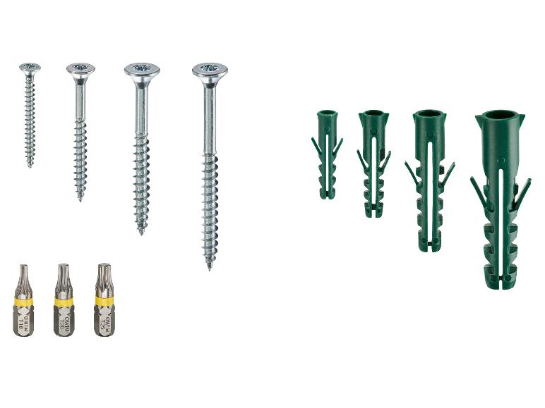 Ensemble de vis, chevilles et embouts OWIM T10, T20, T25.