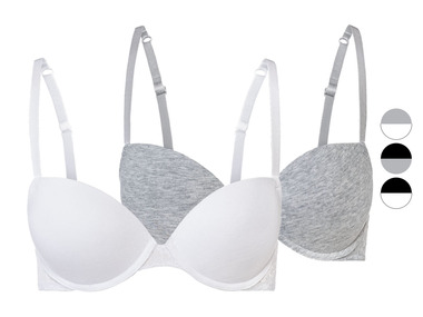 esmara® Lot de 2 soutiens-gorge femme