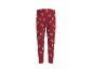 Pantalon de pyjama rouge pour enfants avec motif d'oursons de Noël