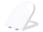 Abattant de toilettes blanc à fermeture douce