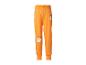 Pantalon de jogging orange pour enfants avec motifs de fantômes.