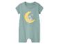 Combinaison bébé vert clair avec koala sur la lune.
