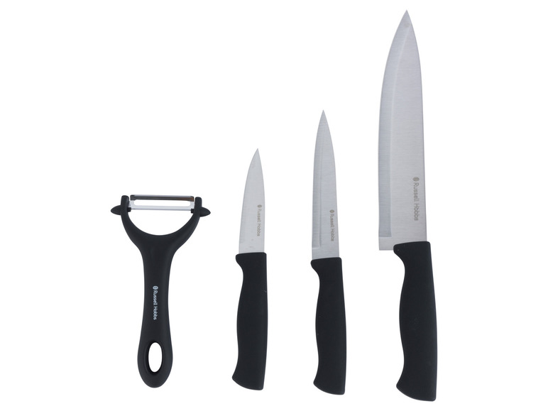 Aller en mode plein écran : Set de couteaux + éplucheur, 4 pièces - Image 1