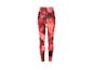 Leggings femme imprimées marbre rouge.