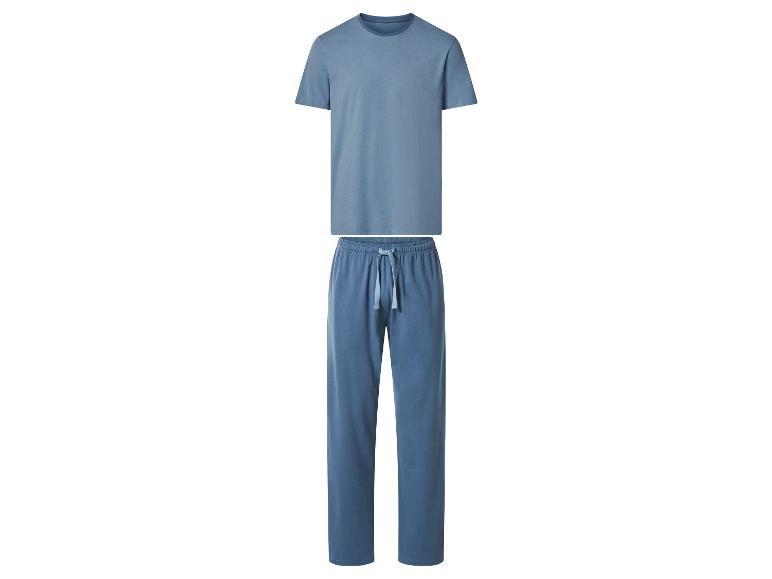 Pyjama deux pièces pour homme, bleu clair
