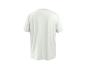 T-shirt blanc homme à manches courtes, vue de dos.