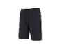Short de survêtement noir avec cordon de serrage à la taille.