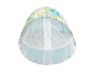 Piscine et tente enfant Intex, motif tropical.