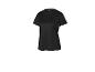 T-shirt de sport noir à manches courtes pour femme
