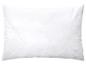 Oreiller blanc matelassé avec motif ondulé