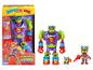 Superthings Rivals of Kaboom Superbot Fury Storm jouets avec un grand et un petit robot.