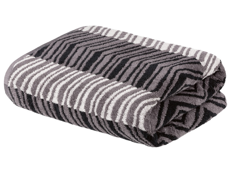 Aller en mode plein écran : LIVARNO home Serviette de bain en éponge, 100 x 150 cm - Image 6