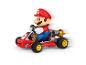 Voiture miniature Carrera Mario Kart avec figurine de Mario au volant