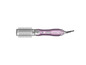 Un sèche-cheveux brosse Grundig rose.