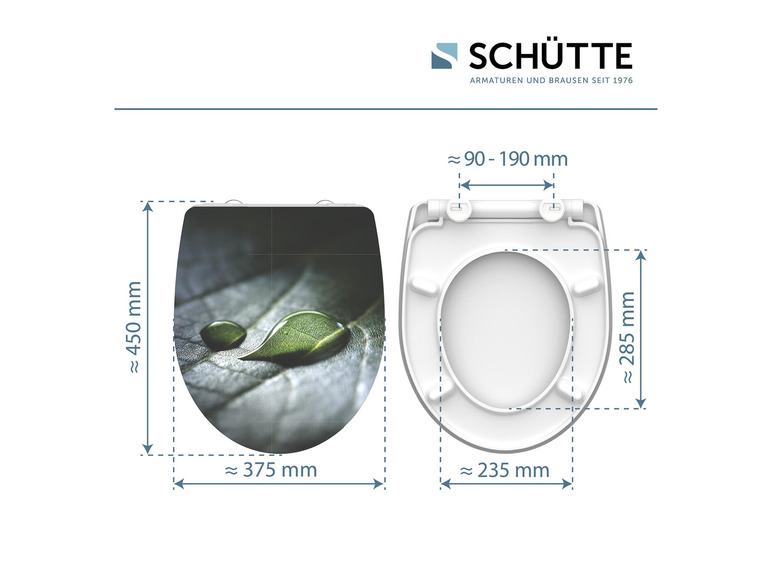 Aller en mode plein écran : Abattant WC High Gloss, avec fermeture en douceur - Image 53