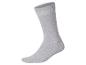 Chaussette gris clair en coton doux
