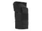 Protection genoux et coudes noires pour sports de glisse.