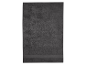 Serviette de bain gris foncé.