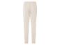 Pantalon beige clair, coupe droite.