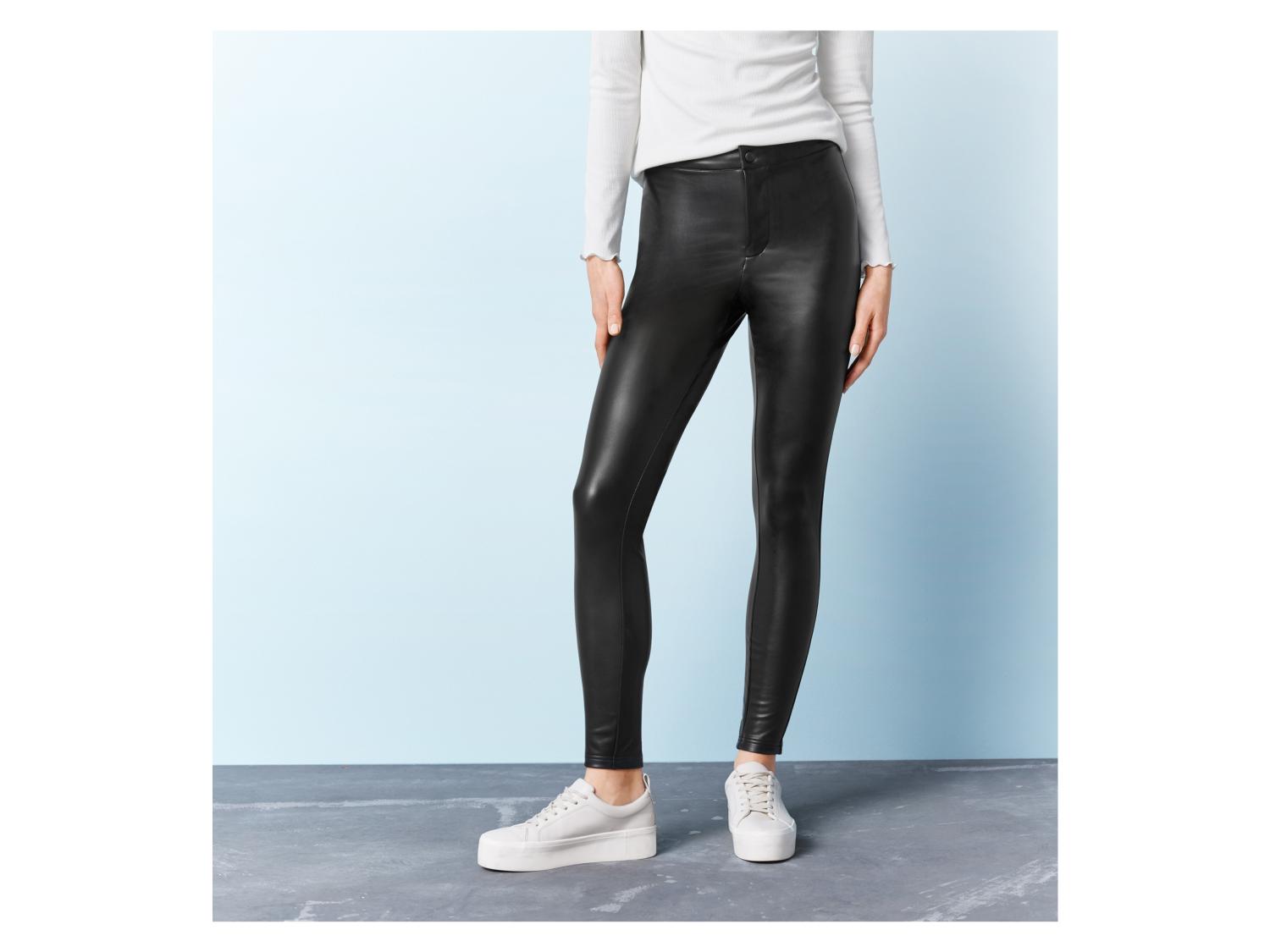 Pantalon Jean Jegging Femme Taille Haute - Coupe Slim 7/8, Élastique, Gris, Noir, Blanc