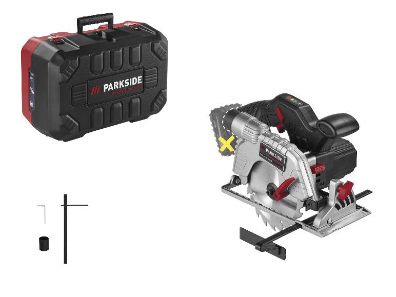 Scie circulaire sans fil avec mallette et accessoires