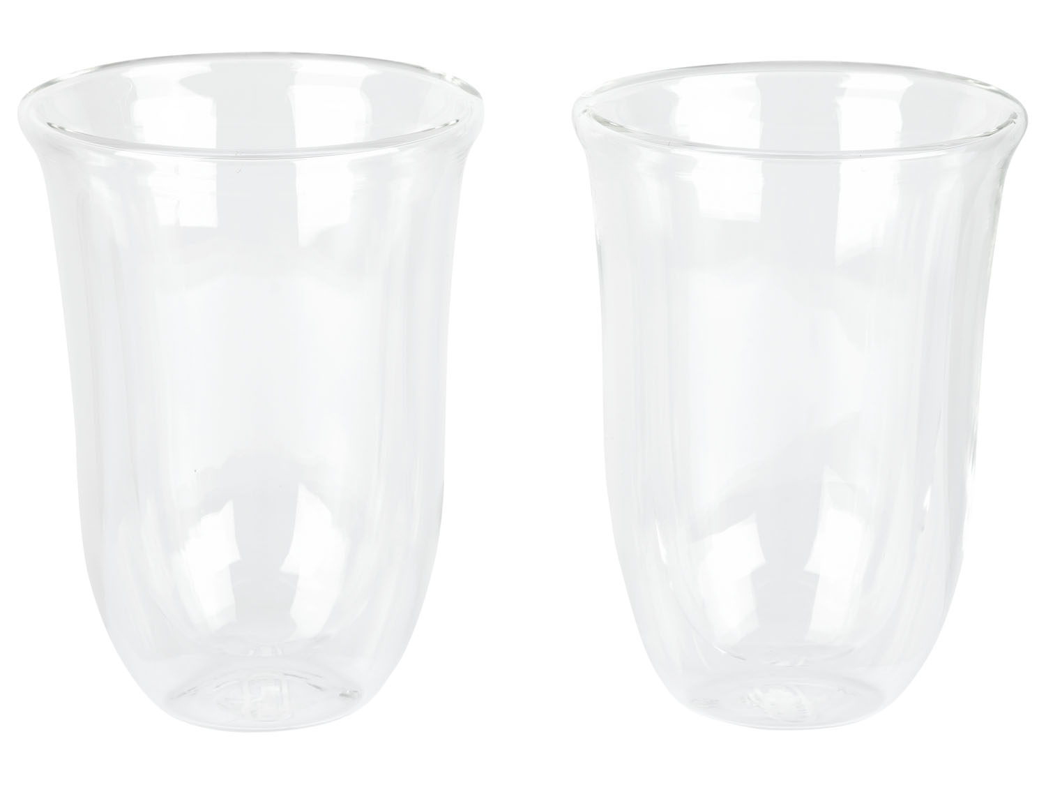 Delonghi Lot de 2 verres à latte macchiato