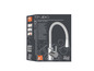 Robinet de cuisine Eisl Flexo avec flexible Soft-Touch, chromé/gris clair.