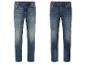Deux paires de jeans bleus pour hommes.