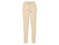 Pantalon beige décontracté avec cordon de serrage.