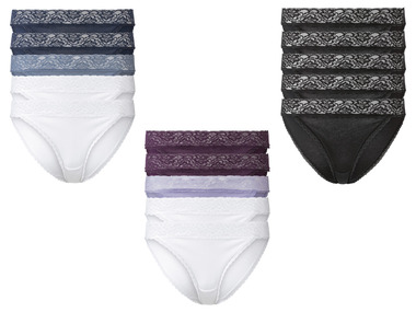 esmara® Lot de 5 culottes femme