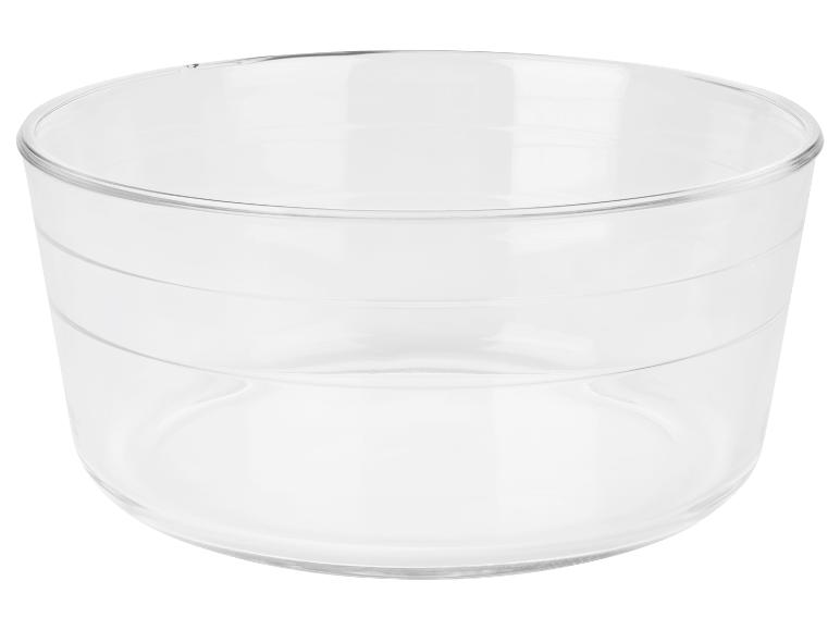 Bol en verre transparent pour la cuisine.