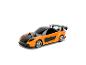 Voiture de course RC orange et noire