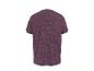 T-shirt homme violet à manches courtes, vue arrière