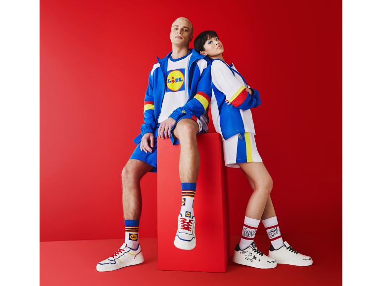 Vêtements et chaussures Lidl : style rétro, collection sportswear.