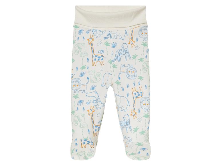 Pantalon bébé avec imprimé jungle.