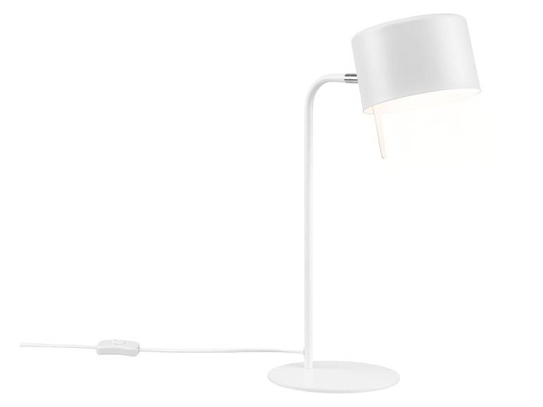 Aller en mode plein écran : LIVARNO home Lampe de table, 1 ou 2 ampoules, blanc mat - Image 6