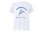 T-shirt blanc avec imprimé pizza Margherita et logo Social Club.