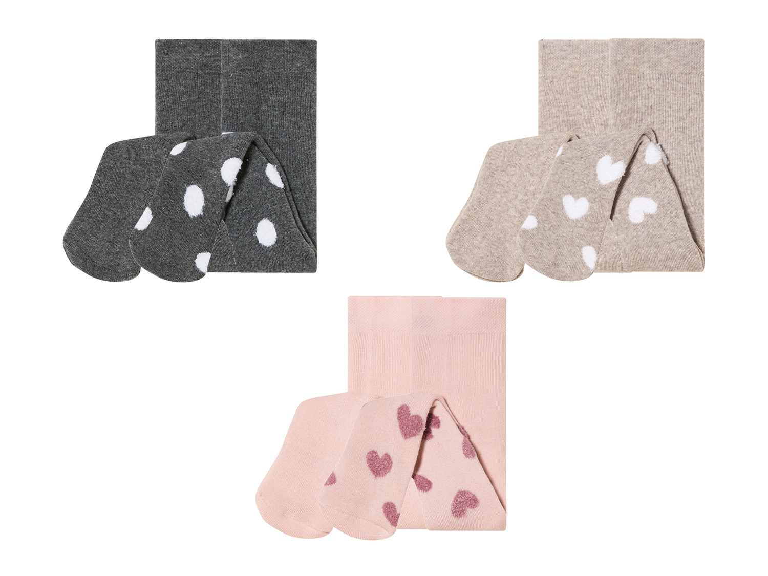 lupilu® Collants en maille bébé