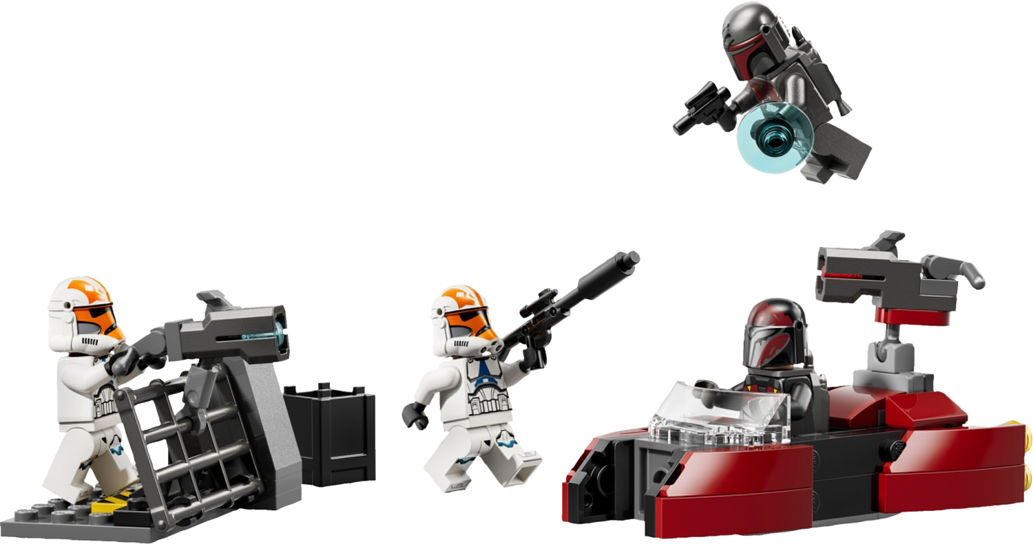 LEGO® Star Wars™ 75449 Pack de combat Le Siège de Mandalore - vue 2