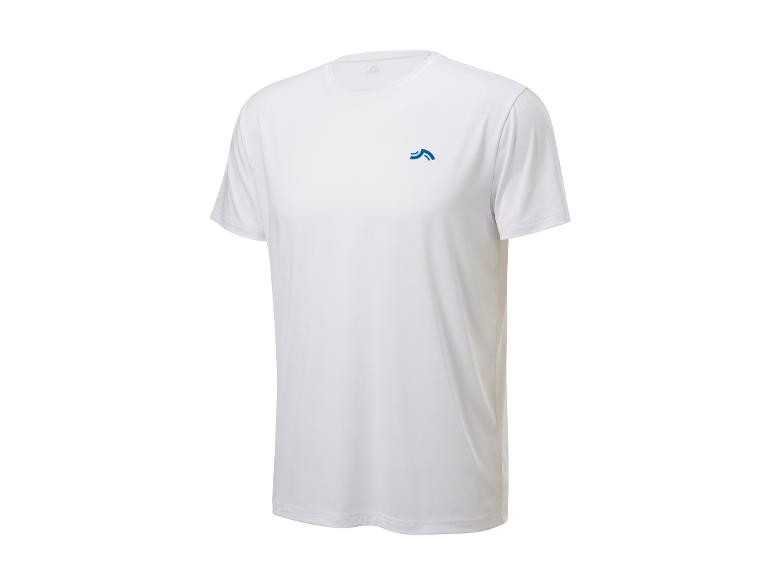 T-shirt blanc à manches courtes Crivit.