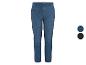 Jeans pour femmes en bleu marine et noir.