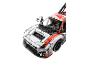 Modèle LEGO d'une voiture de course Audi Sport R8 LMS.