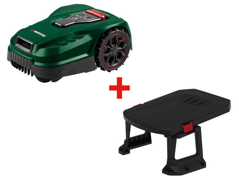 PARKSIDE® Tondeuse robot City, 250 m² + Garage, 20 V