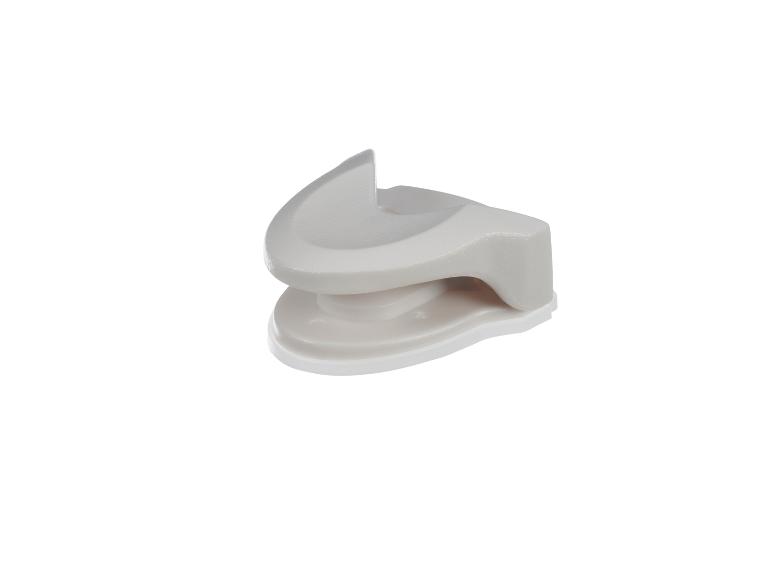 Fermeture plastique beige pour fenêtre ou porte.