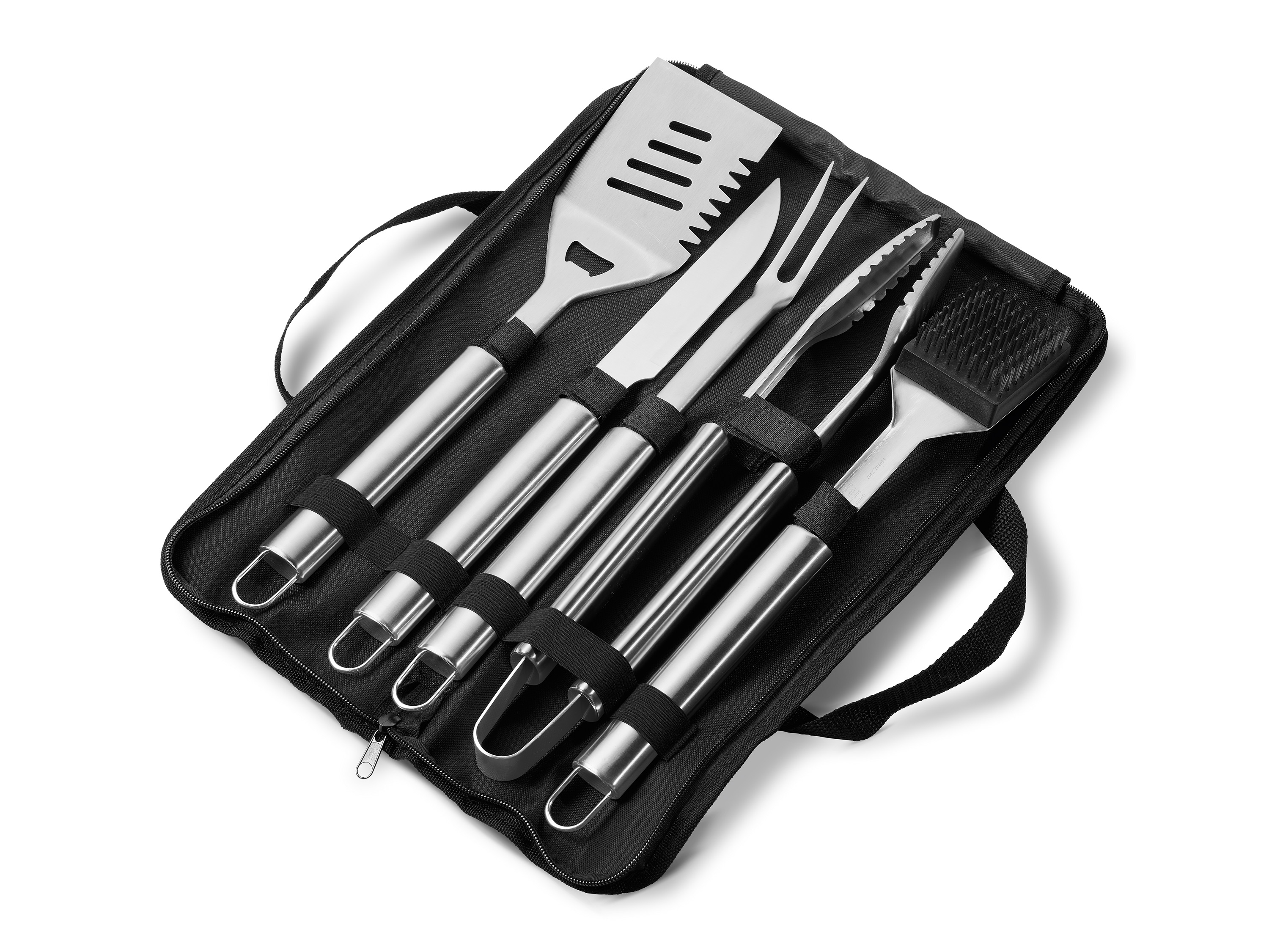 GRILLMEISTER Set d'ustensiles de barbecue