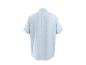 Chemise homme manches courtes bleu clair, vue de dos.